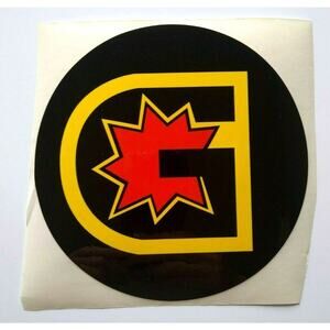 Gottlieb Strikes 'N Spares Large 6" Pinball Machine Decal Sticker NOS Original